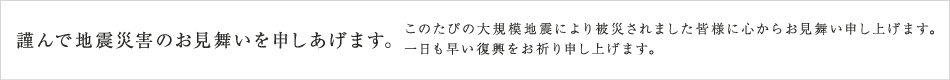 �ނ�Œn�k�ЊQ�̂���������\���グ�܂��B