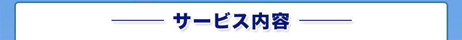サービス内容
